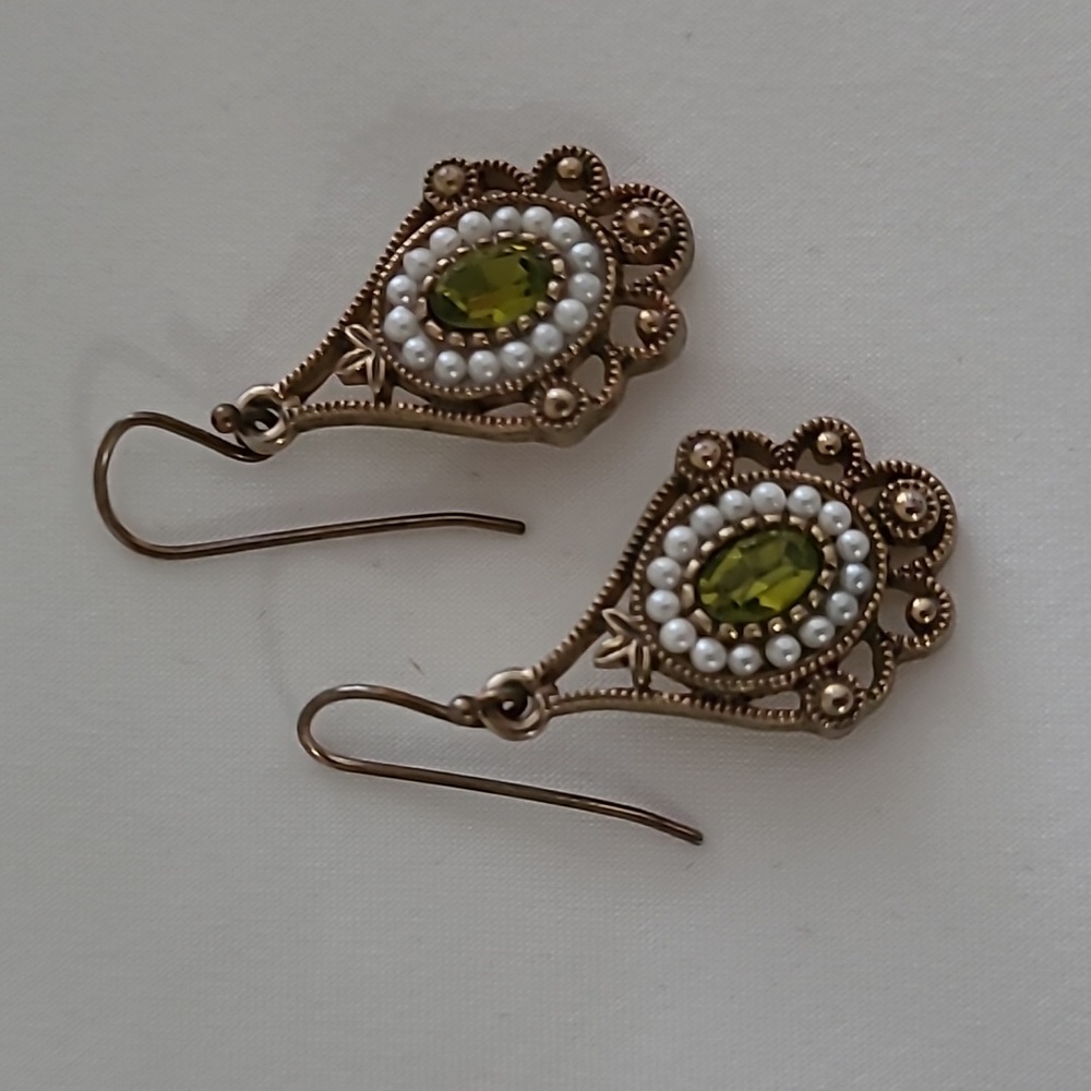 Antique-style earrings